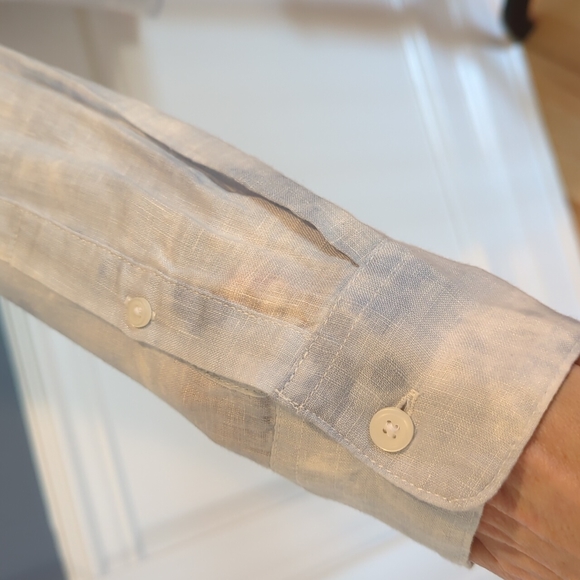 ✨HP✨ NWOT Gap Women's Tunic Linen Blouse - Size: S - Picture 6 of 10